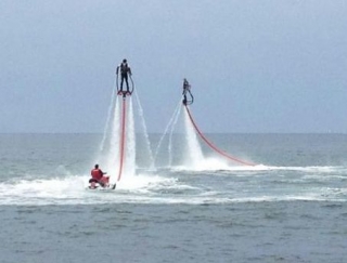  Flyboard la playa de La Nartelle 
